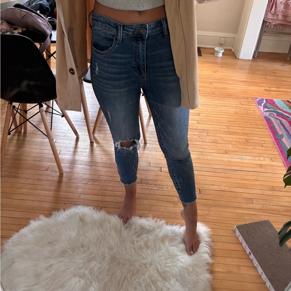 Kut from the Kloth Connie High Rise Crop Skinny